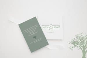 Création faire part bourgogne par SO'COM&CO - conception d'un faire-part de mariage élégant